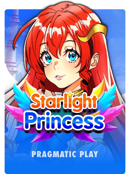 Пинко казино — оригинальная обложка Starlight Princess от Pragmatic Play